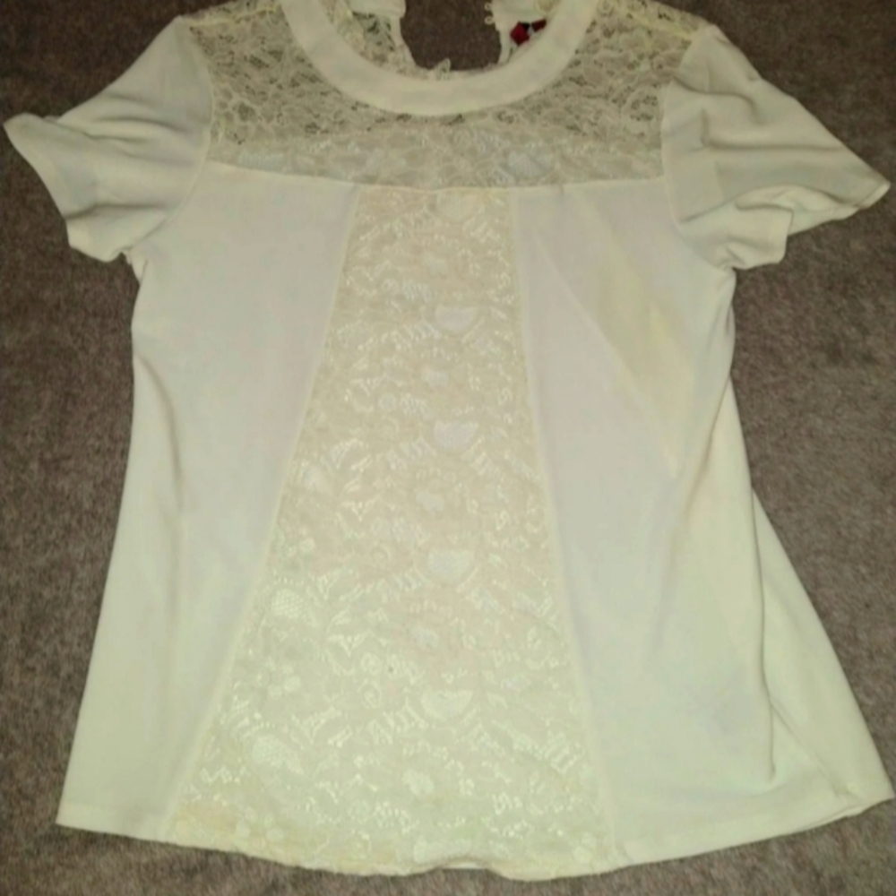 Cream and Black Shirts